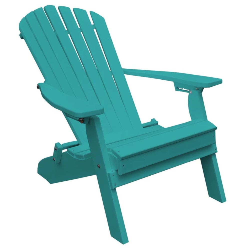 Poly Folding/Reclining Adirondack Chair by Heritage Porchcraft - Easy Breezy Porch Swings