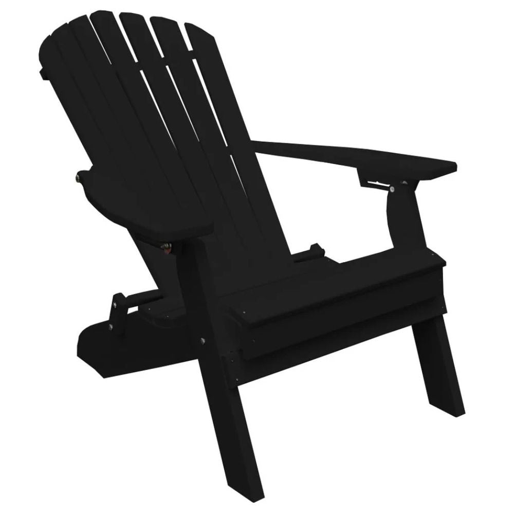 Poly Folding/Reclining Adirondack Chair by Heritage Porchcraft - Easy Breezy Porch Swings