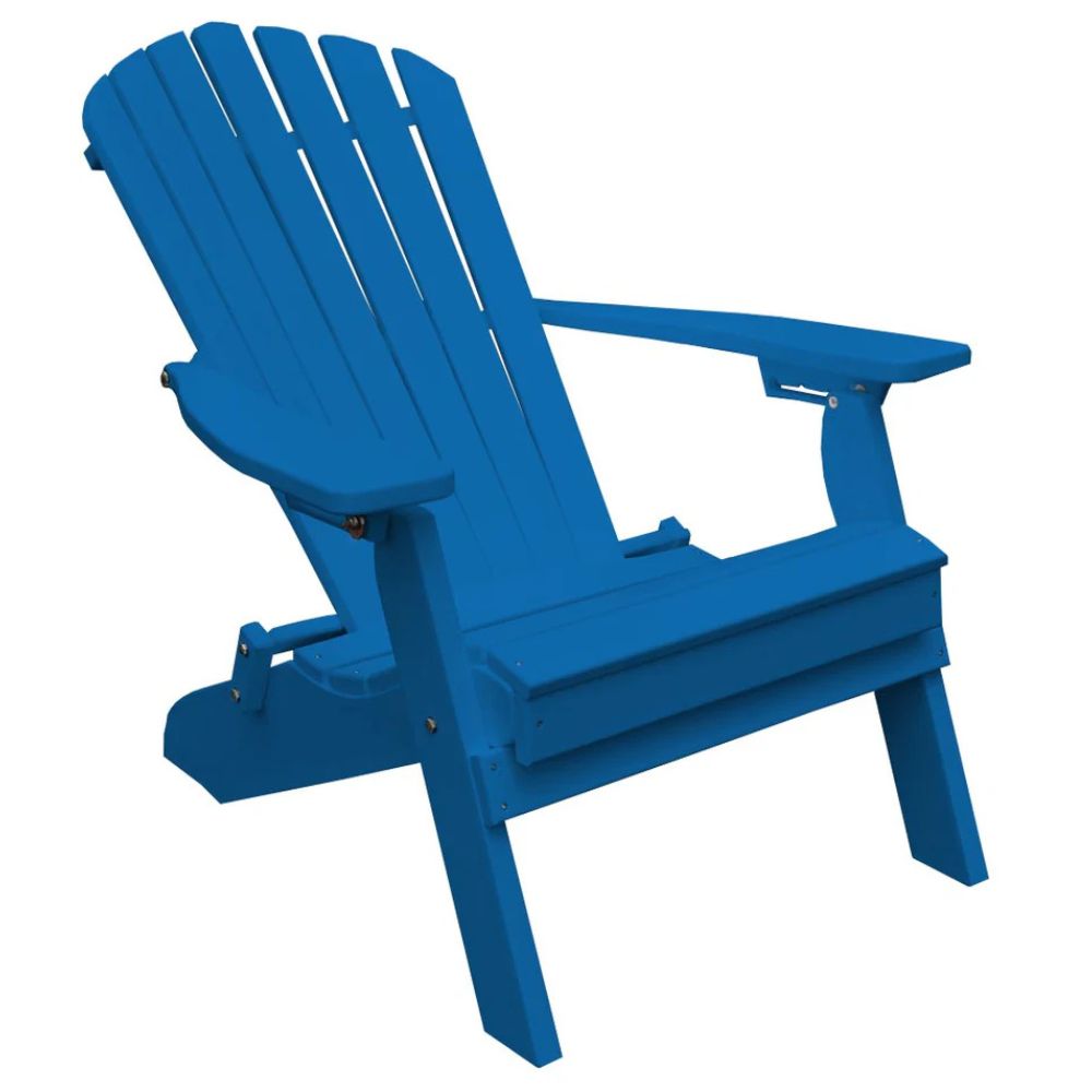 Poly Folding/Reclining Adirondack Chair by Heritage Porchcraft - Easy Breezy Porch Swings