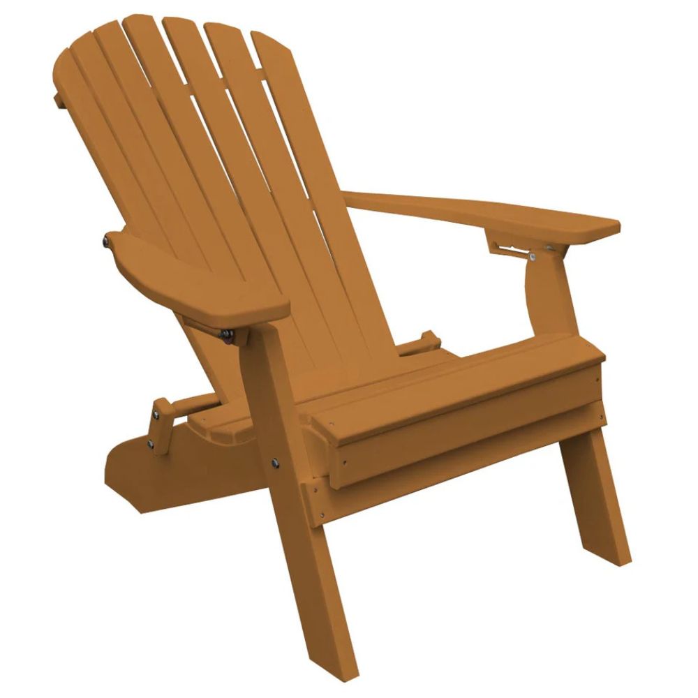 Poly Folding/Reclining Adirondack Chair by Heritage Porchcraft - Easy Breezy Porch Swings