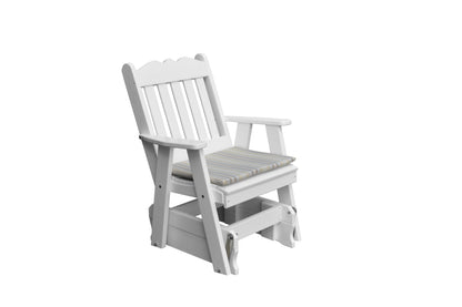 Poly Royal English Glider Chair - Easy Breezy Porch Swings