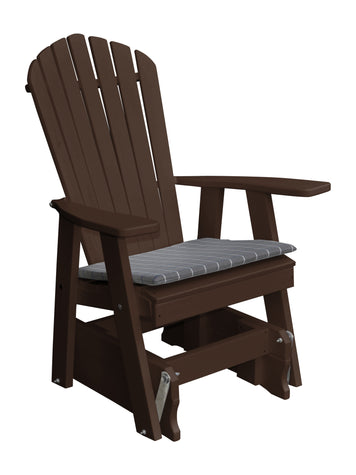 Item923PolyAdirondackGlidingChair-tudorbrownw1012SeatCushion_1
