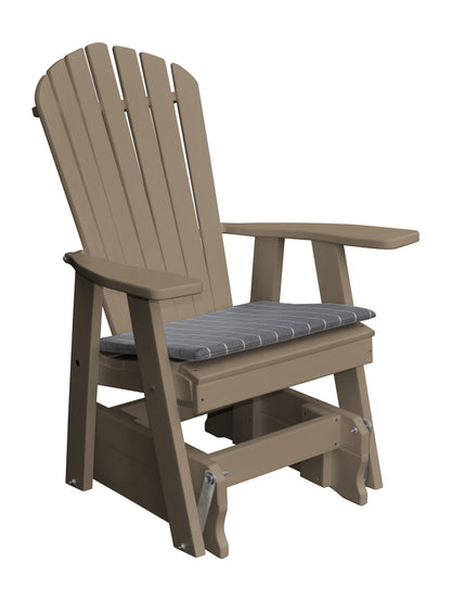 Poly Adirondack Gliding Chair - Easy Breezy Porch Swings