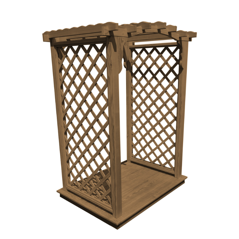 Jamesport Arbor + Deck - Mushroom Stain