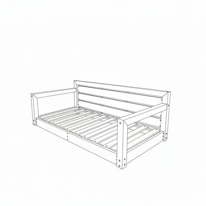 Kiawah Swing Bed - Easy Breezy Porch Swings