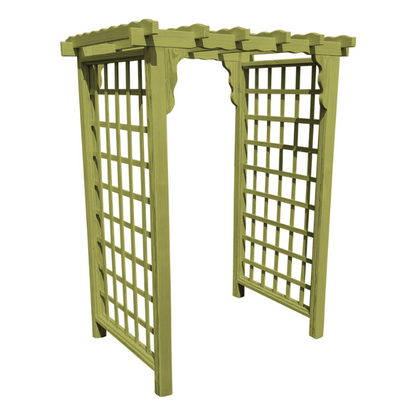 Lexington Arbor - Linden Leaf Stain