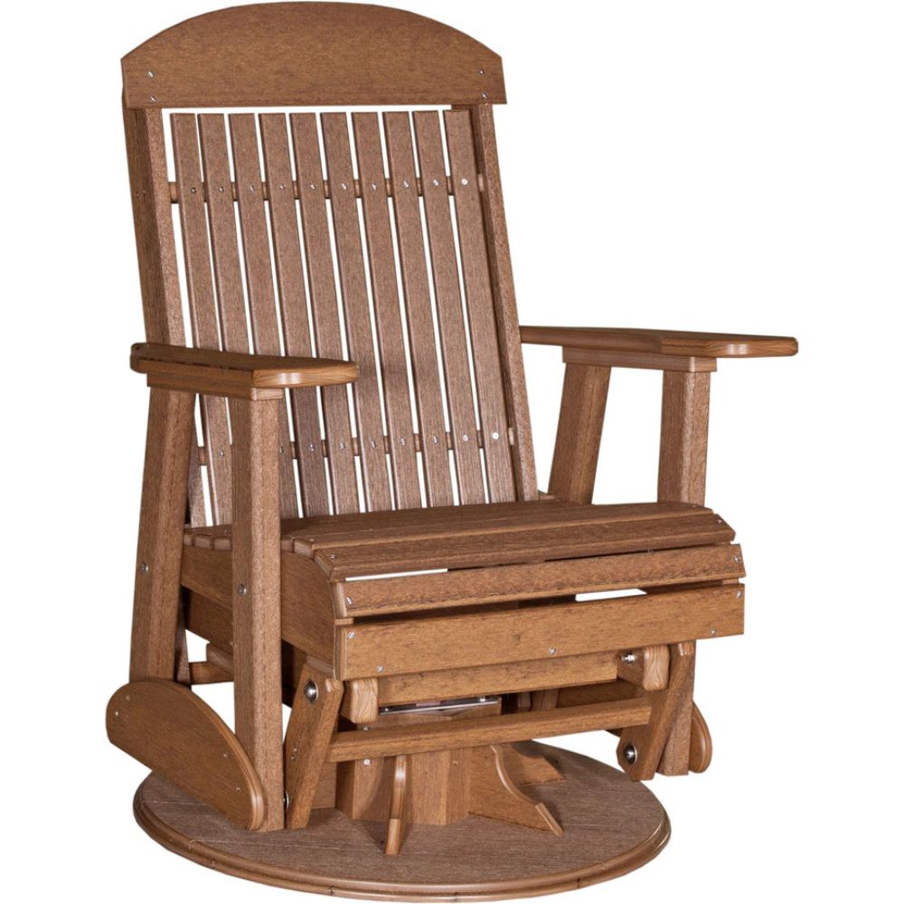 LuxCraft_2_Foot_Classic_Swivel_Glider_-_Easy_Breezy_Porch_Swings