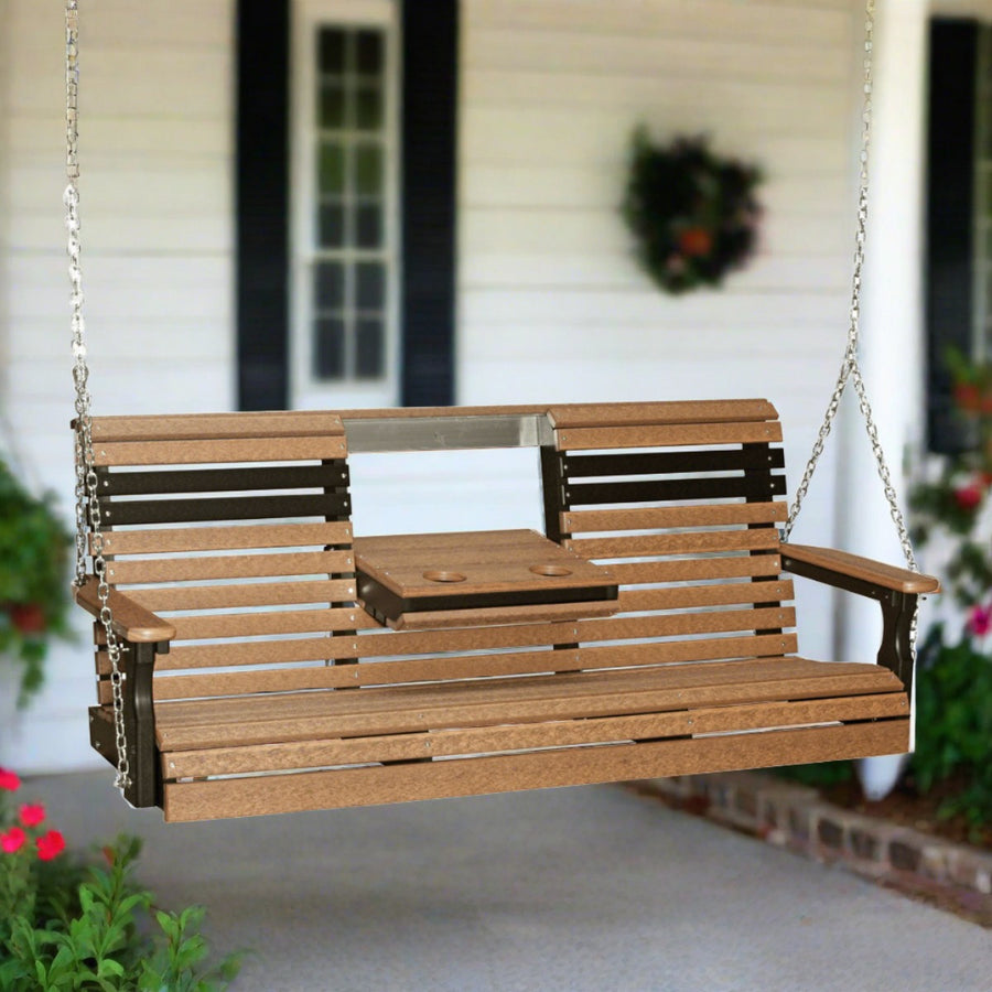 5-Foot Plain Swing by LuxCraft