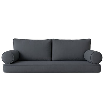 Malvern Swing Bed Cushion Set (Sunbrella) - Canvas Black