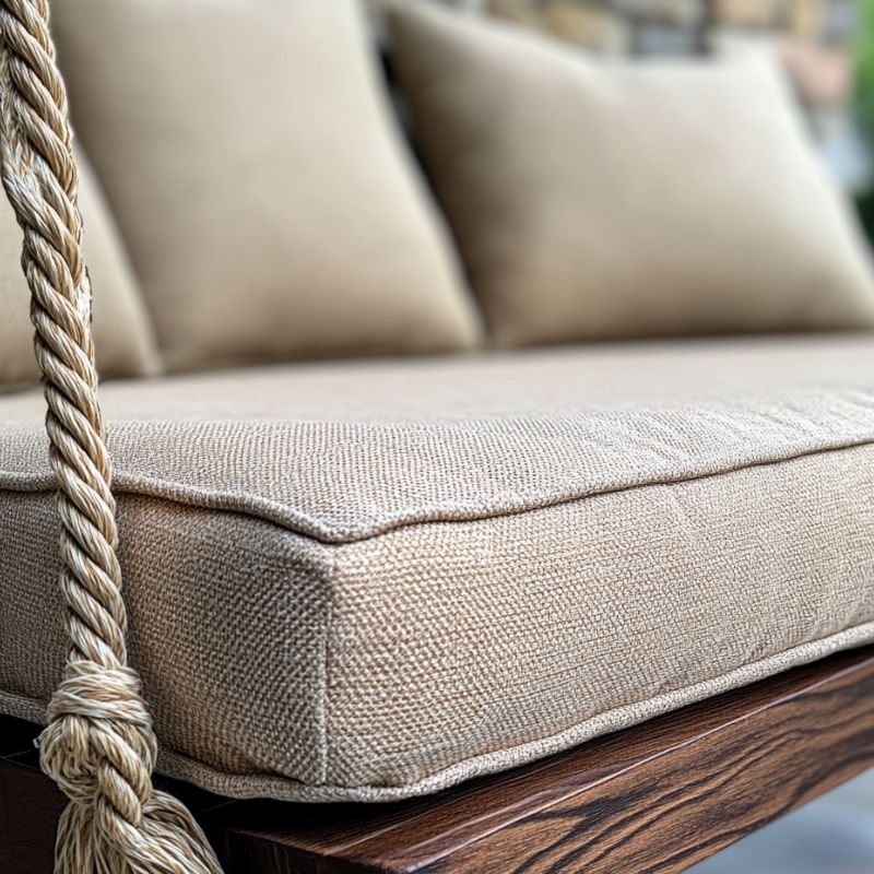 Malvern Swing Bed Cushion Set (Sunbrella) - Easy Breezy Porch Swings