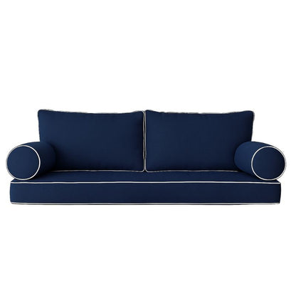 Malvern Swing Bed Cushion Set (Sunbrella) - Spectrum Indigo
