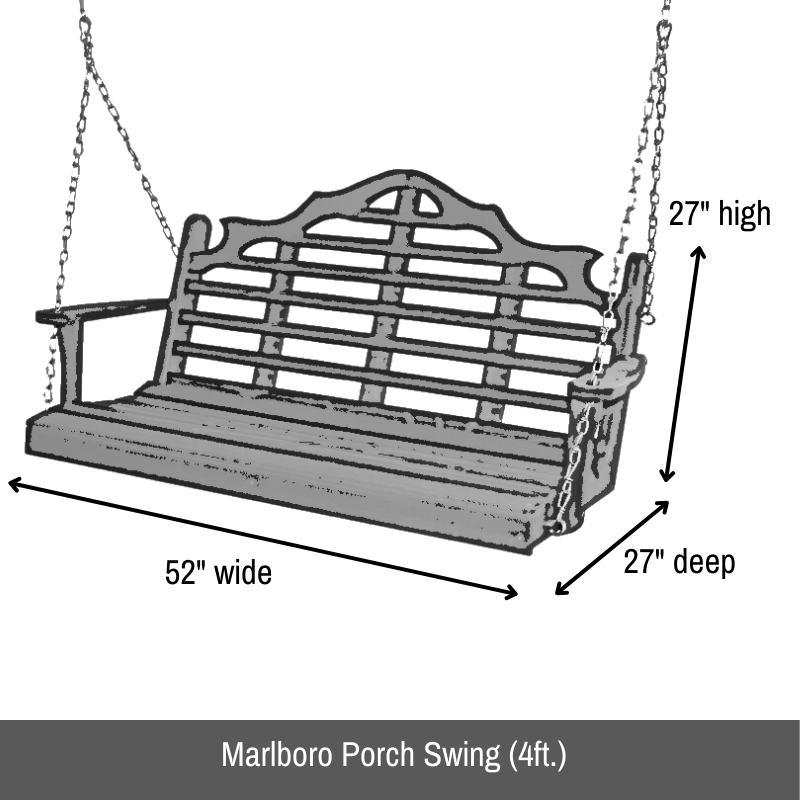 Marlboro Porch Swing by A&L Furniture Co.