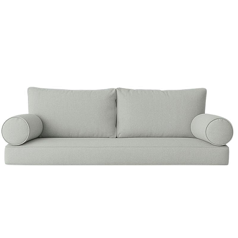 Quick Ship Twin or Full Sunbrella Swing Bed Mattress & Cushion Set - Easy Breezy Porch Swings