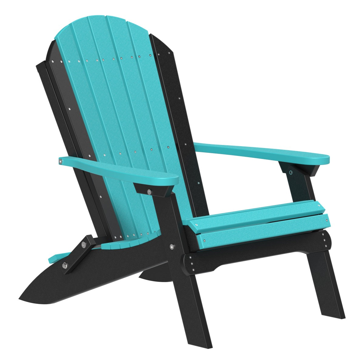 PFACABB-Poly-Folding-Adirondack-Chair-Aruba-Blue-Black