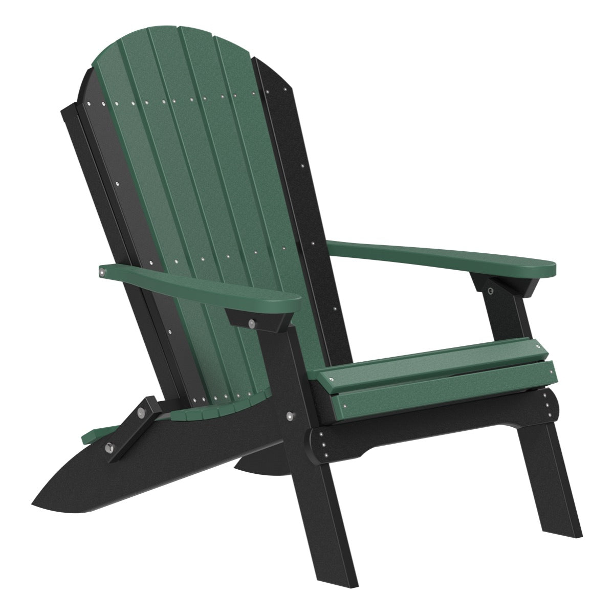 PFACGB-Poly-Folding-Adirondack-Chair-Green-Black