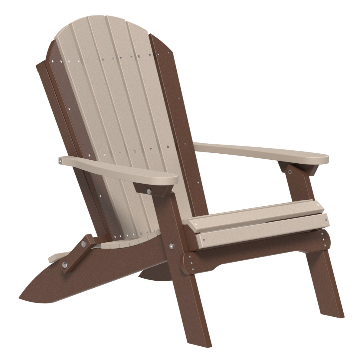 PFACWWCBR-Poly-Folding-Adirondack-Chair-Weatherwood-Chestnut-Brown