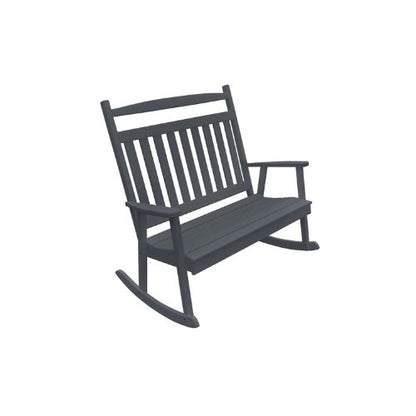 Poly Classic Porch Rocker - 5 ft Gray