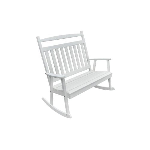 Poly Classic Porch Rocker - 5 ft white