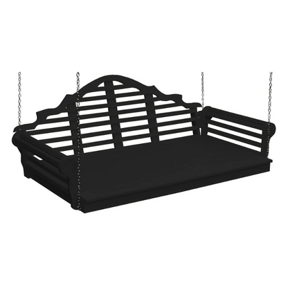 Poly Marlboro Swing Bed - Black