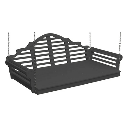 Poly Marlboro Swing Bed - Dark Gray