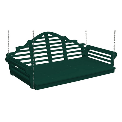 Poly Marlboro Swing Bed - Dark Green