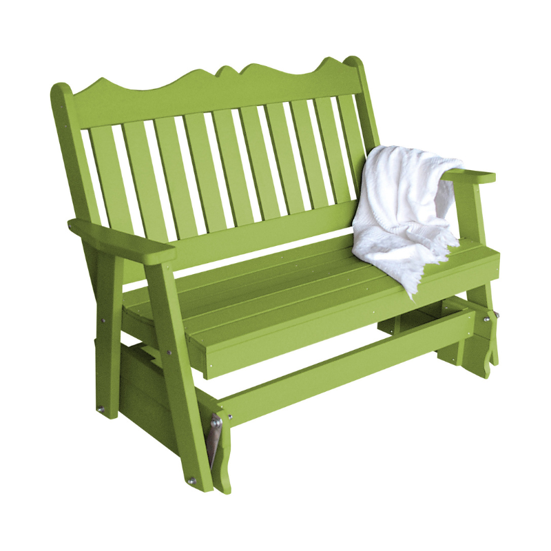Poly Royal English Gliding Chair1 - Tropical Lime
