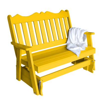 Poly Royal English Gliding Chair1 - Yellow