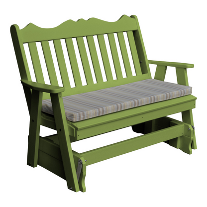 Poly Royal English Gliding Chair - Tropical Lime