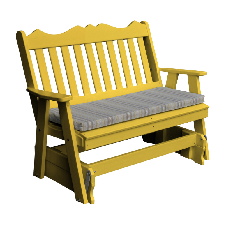 Poly Royal English Gliding Chair - Yellow
