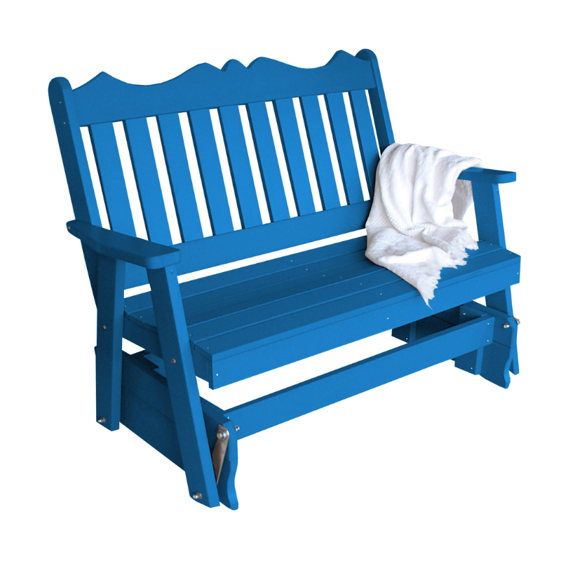 Poly Royal English Gliding Chair 1- Blue