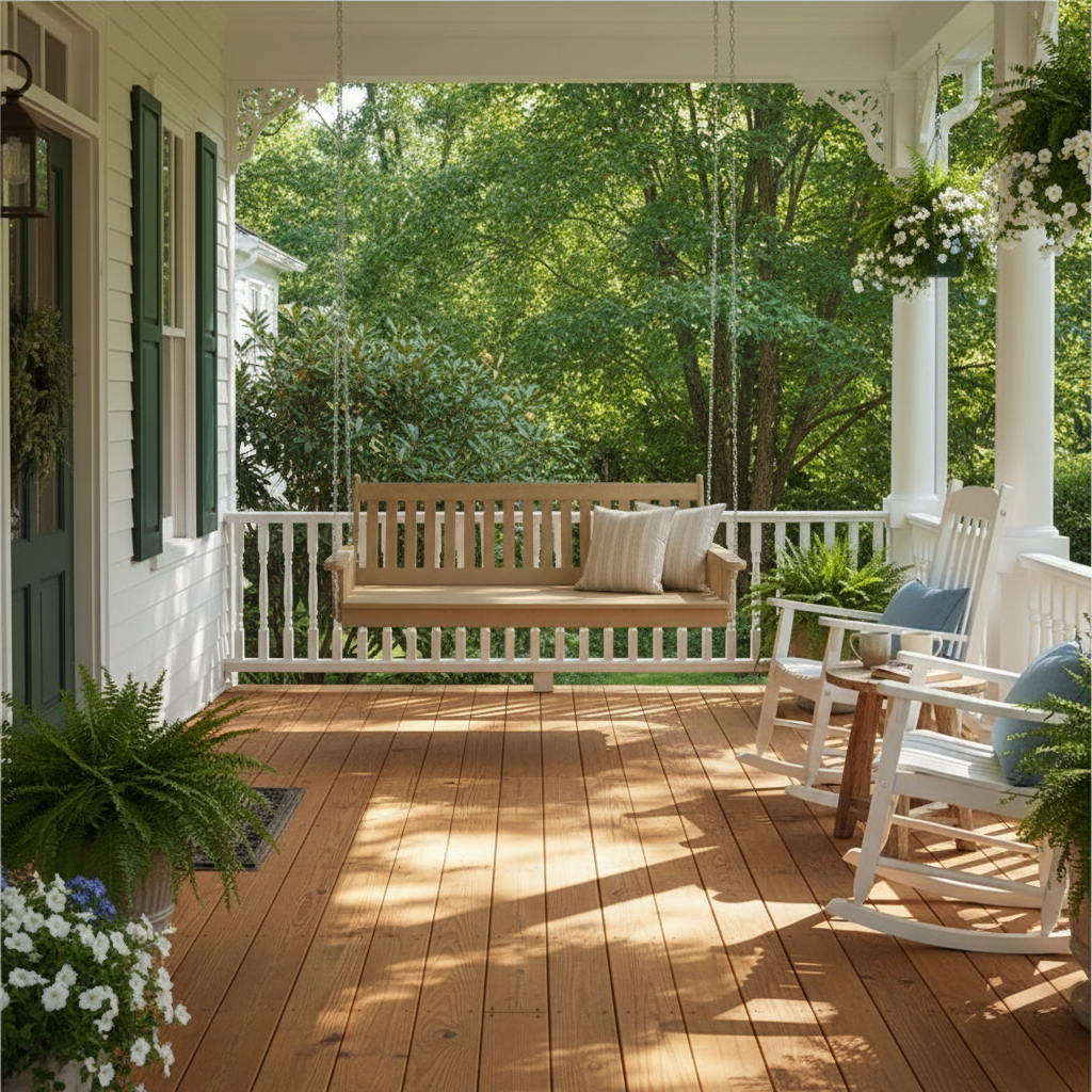 Poly_Traditional_English_Swing_Bed_-_5-Foot_Swing_Beds_Compact_Cozy_Comfort-Ready