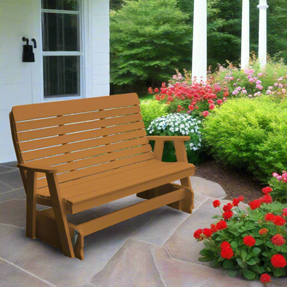 Poly Winston Glider - Cedar