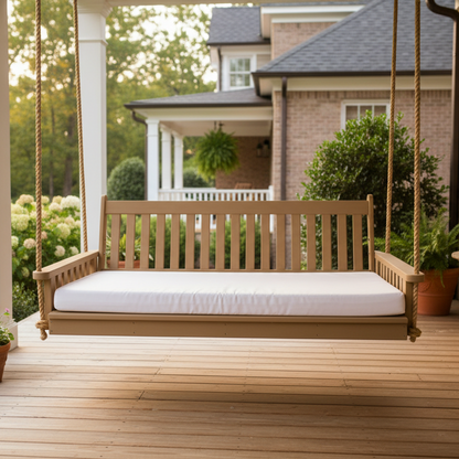 Poly Winslow Swing Bed by PorchCraft - Easy Breezy Porch Swings