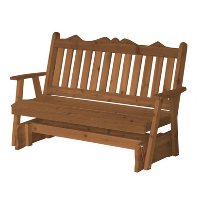 Royal English Red Cedar Porch Glider 1 - Cedar Stain