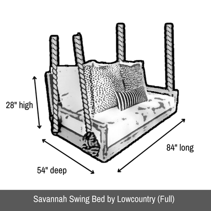 Savannah Swing Bed by Lowcountry