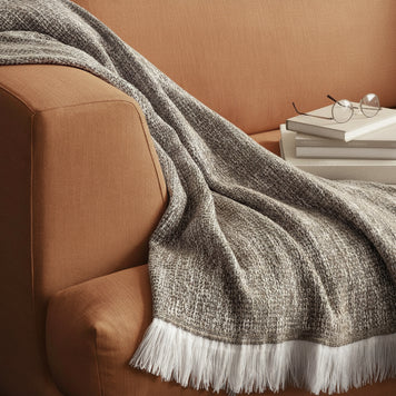 Sunbrella® Crosshatch Indoor Outdoor Throw