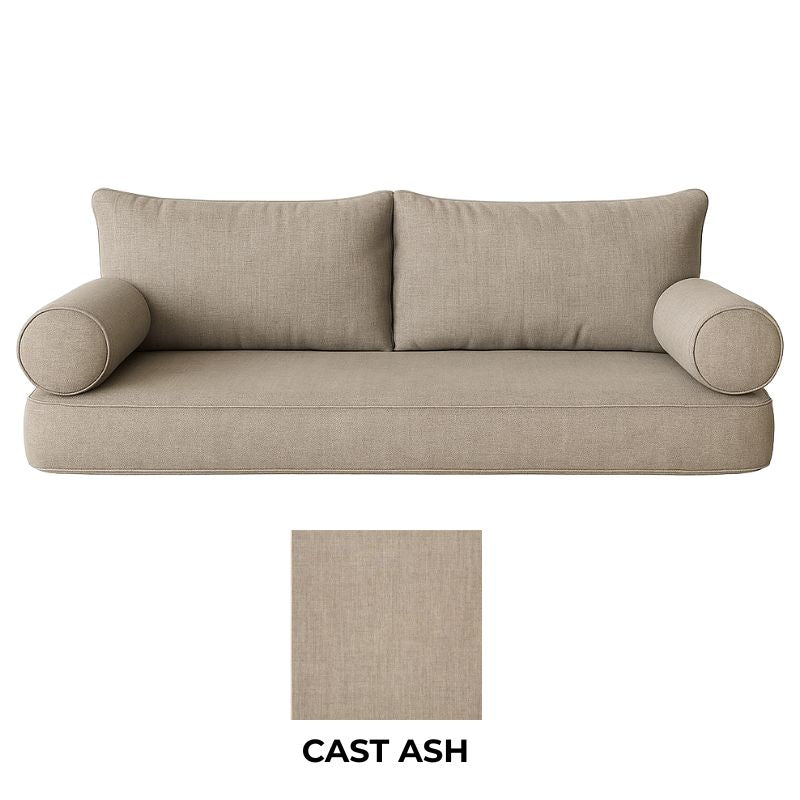 Sunbrella "Customized for You" Swing Bed Mattress & Cushion Set - Cast Ash