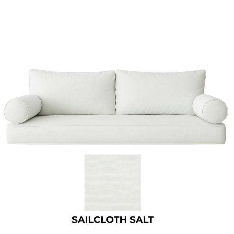 Sunbrella "Customized for You" Swing Bed Mattress & Cushion Set - Sailcloth Salt