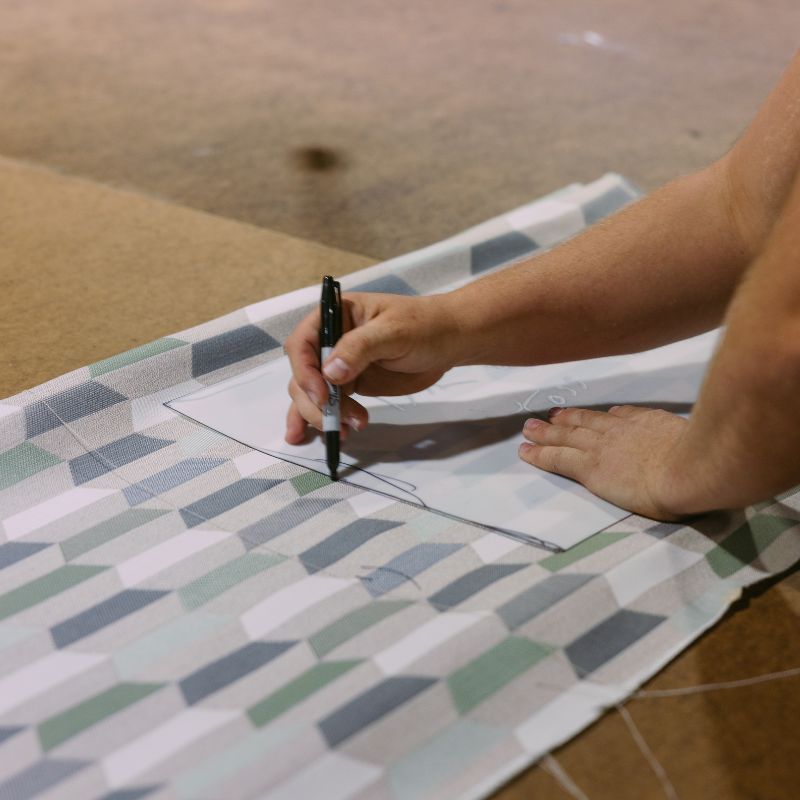 Sunbrella Fabric Samples - Easy Breezy Porch Swings