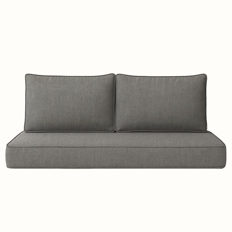 Sunbrella Loveseat Cushion Set - Canvas_Charcoal