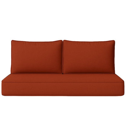 Sunbrella Loveseat Cushion Set - Canvas Terracotta