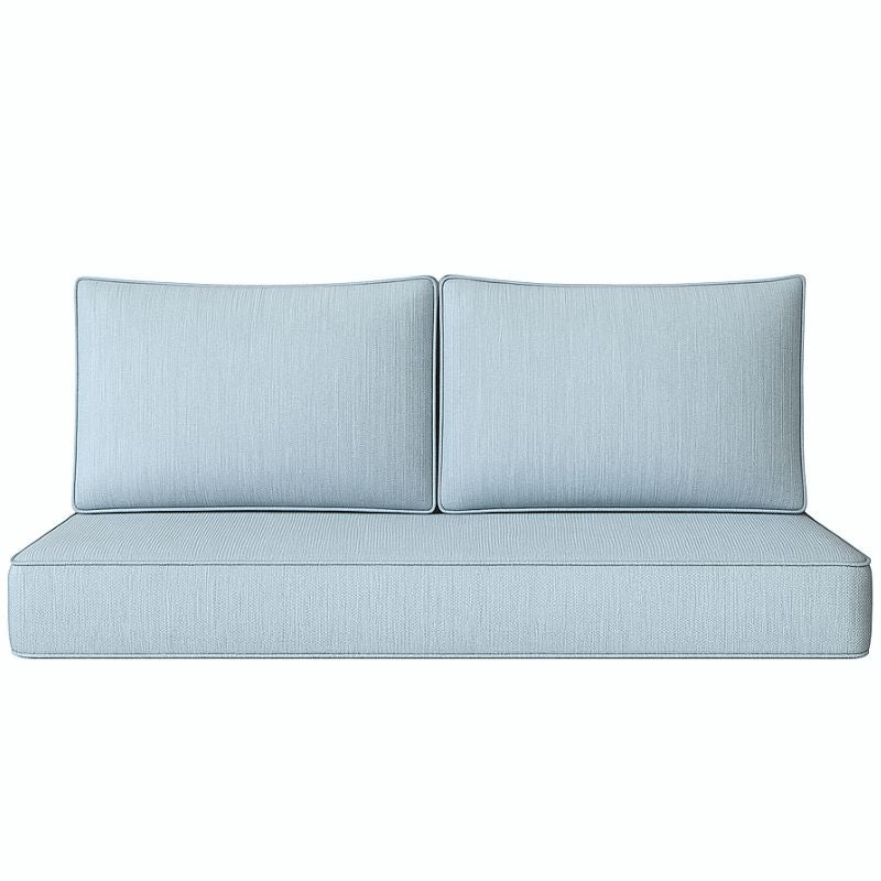 Sunbrella Loveseat Cushion Set - Solo Ocean