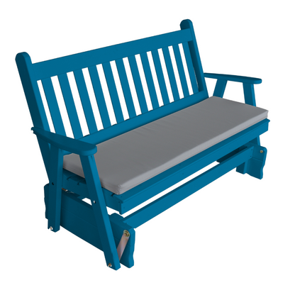 Traditional English Glider - Caribbean Blue Paint