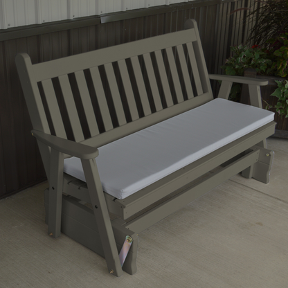 Traditional English Glider - Olive Gray Paint