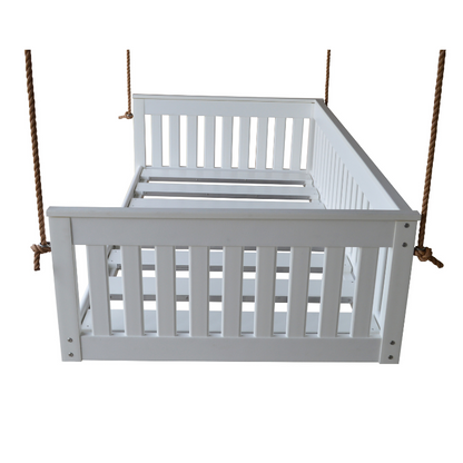 Twin Mission Hanging Daybed - White