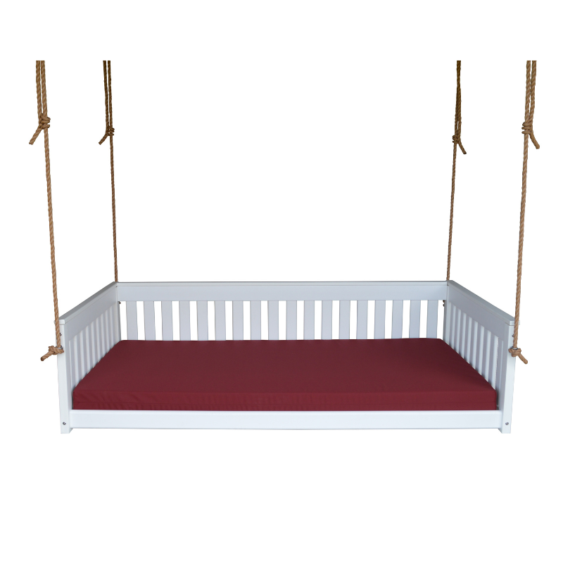 Twin Mission Hanging Daybed 5 - White