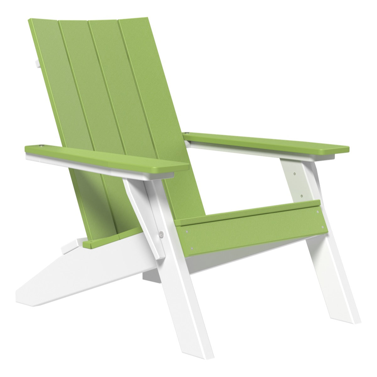 UACLGW-Urban-Adirondack-Chair-Lime-Green-White