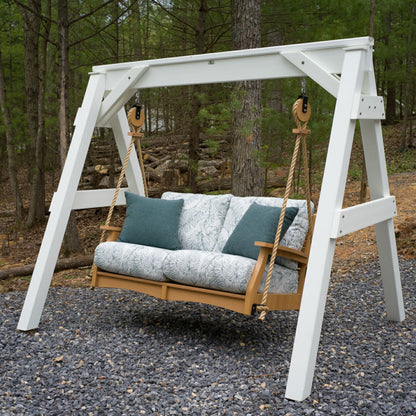 Berlin Gardens Classic Terrace Loveseat Swing
