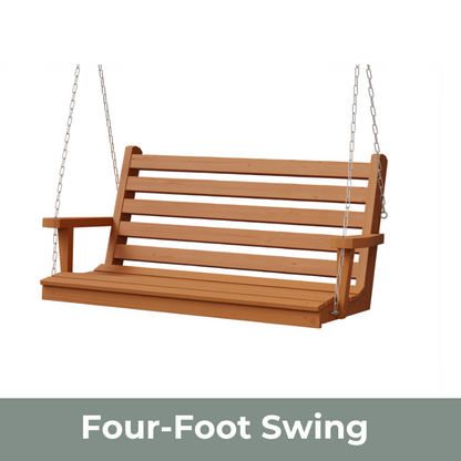 Wimberley Spruce Swing -  Cedar 4 ft