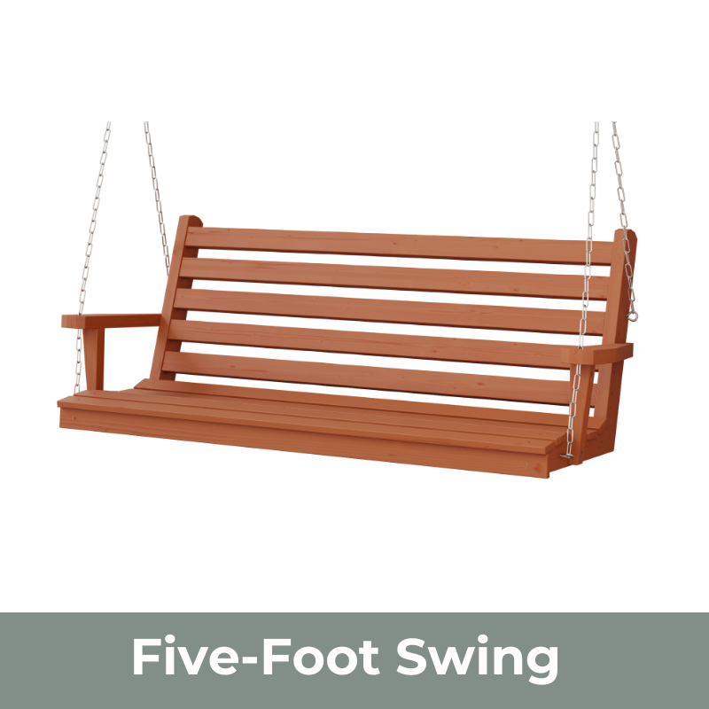 Wimberley Spruce Swing - Cedar 5 ft